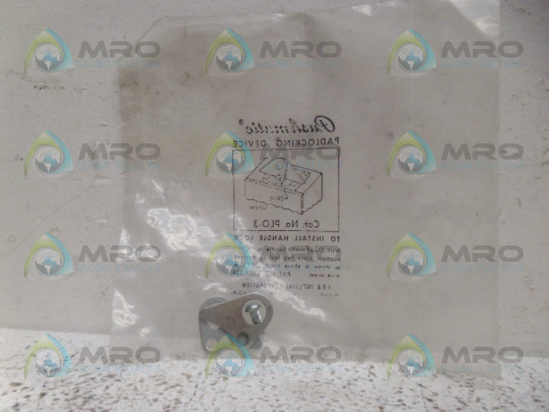 PUSHMATIC PLO-3 PADLOCK DEVICE NSMP