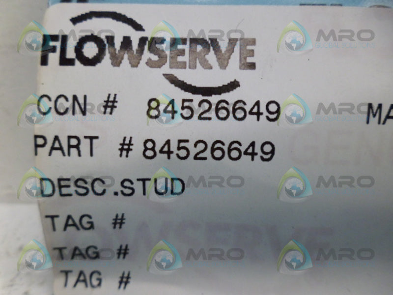 FLOWSERVE 84526649 STUD NSMP