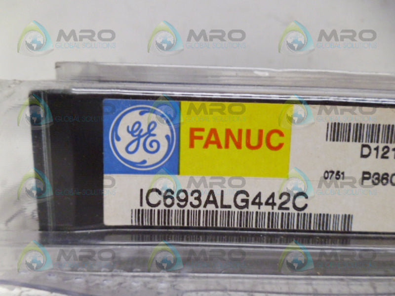 GE FANUC IC693ALG442C I/O ANALOG CURRENT MODULE NSMP