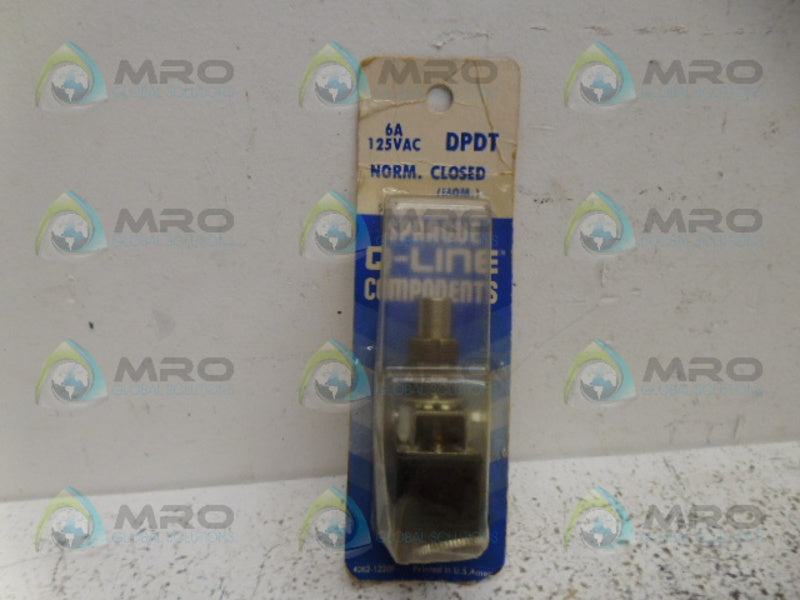 SPRAGUE DPDT TOGGLE SWITCH NSMP