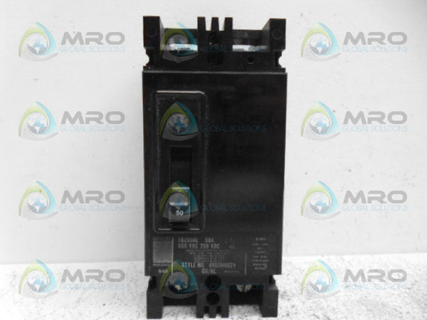 WESTINGHOUSE FB2050L CIRCUIT BREAKER UNMP