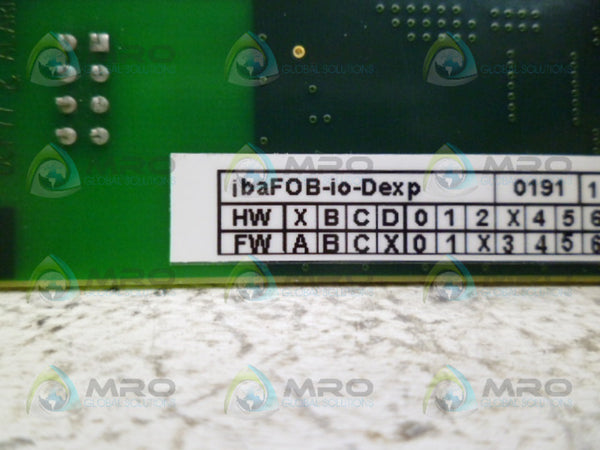 IBA IBAFOB-IO-DEXP CIRCUIT BOARD NSMP