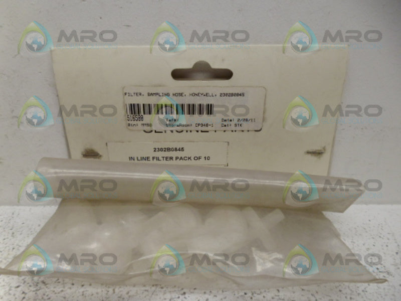 HONEYWELL 2302B0845 (PKG OF 10) FILTERS NSMP