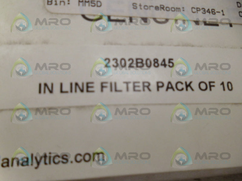 HONEYWELL 2302B0845 (PKG OF 10) FILTERS NSMP