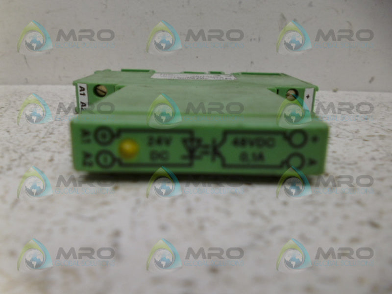 PHOENIX CONTACT EMG10-OE-24DC/48DC/100 RELAY MODULE NSNP
