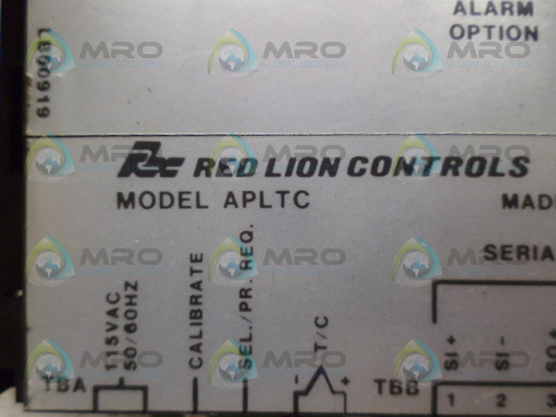 RED LION CONTROLS APLTC405 INDICATOR UNMP