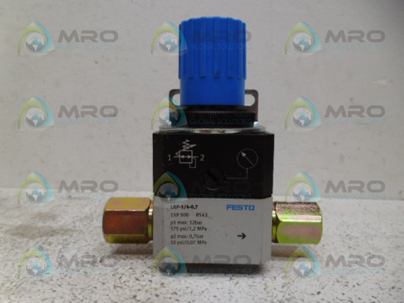 FESTO LRP-1/4-0,7 PRESSURE REGULATOR NSNP