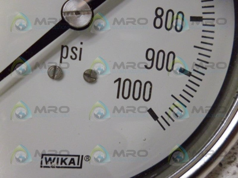 WIKA 9832445 PRESSURE GAUGE 1000PSI NSMP