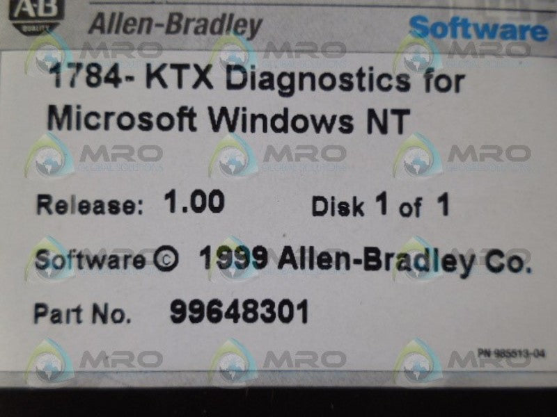 INDUSTRIAL SPARE PART 99648301 DISK UTILITY NSNP