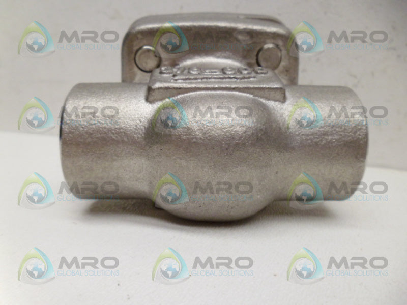 WARREN 804HF-T CHECK VALVE NSNP