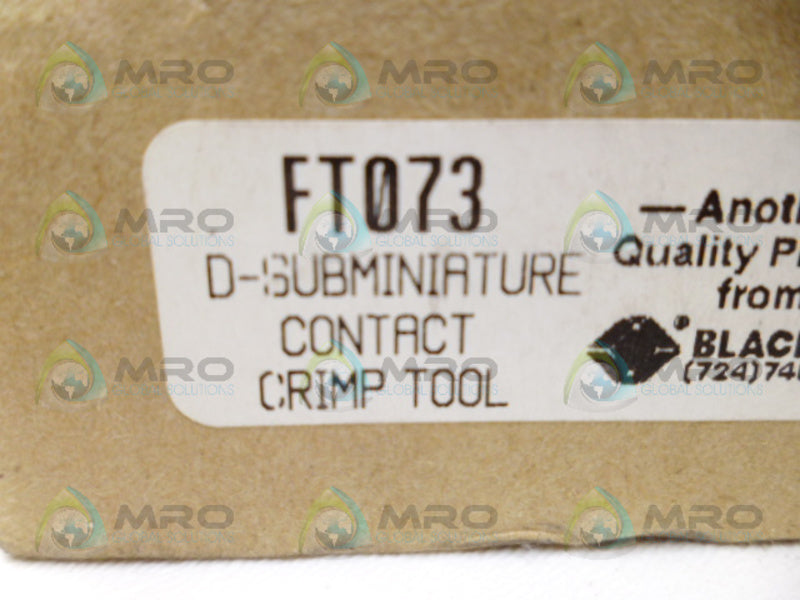 BLACK BOX FT073 CRIMP TOOL NSMP
