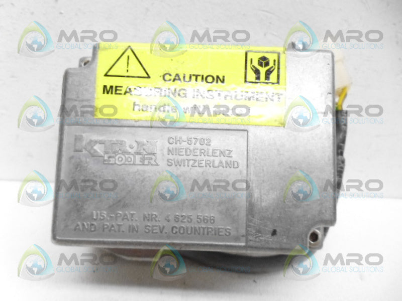 K-TRON K-SFT-6 FORCE TRANSDUCER NSNP