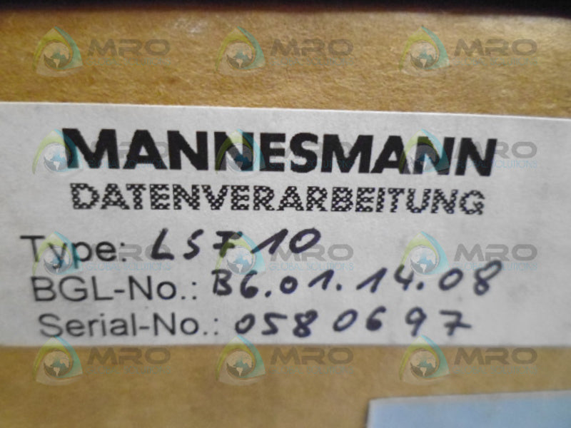 MANNESMANN LSF10 MODULE NSMP