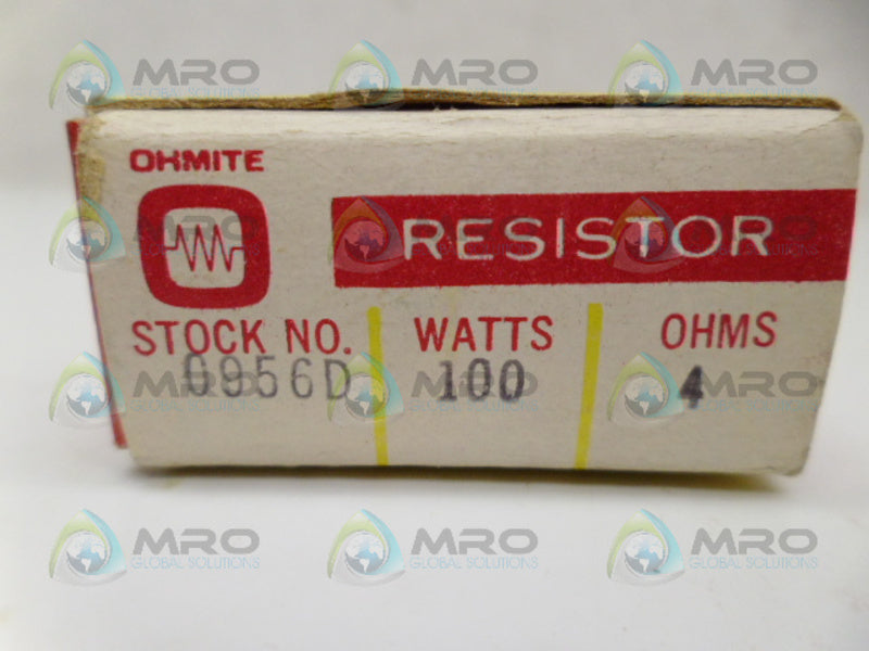 OHMITE 0956D RESISTOR NSMP