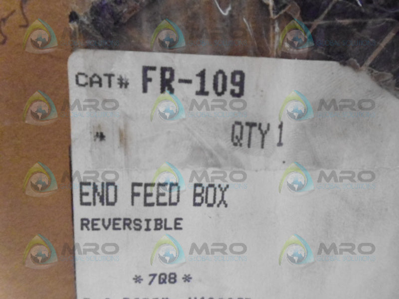 RUSSELLSTOLL FR-109 END FEED BOX NSMP