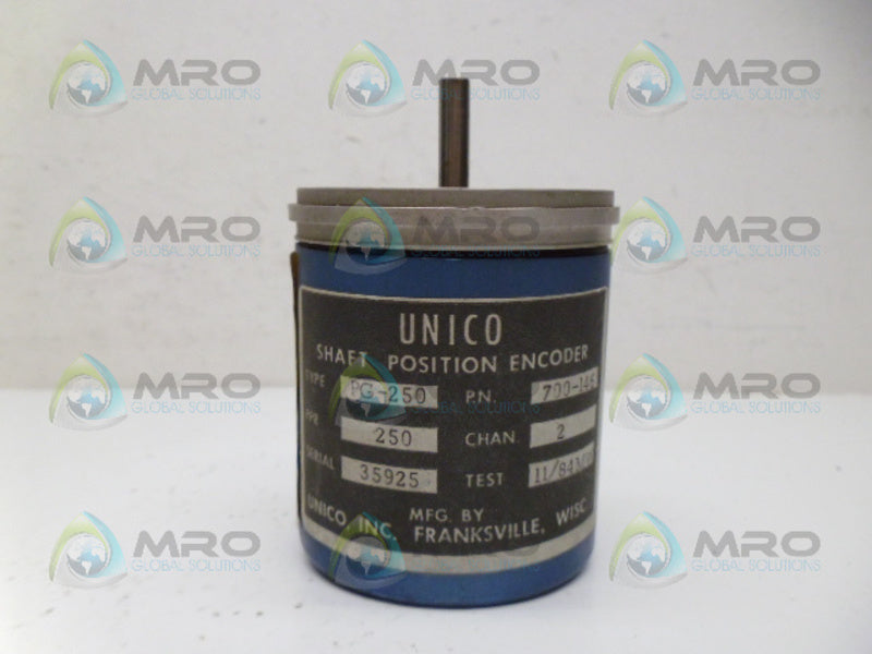 UNICO PG-250 700-146 ENCODER NSNP