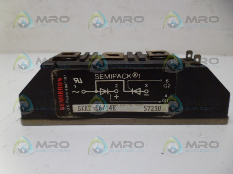 SEMIKRON SKKT56/14E THYRISTOR/DIODE MODULE UNMP