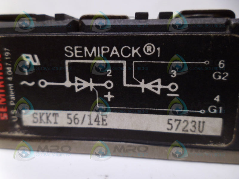 SEMIKRON SKKT56/14E THYRISTOR/DIODE MODULE UNMP