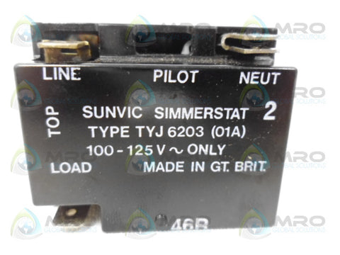SUNVIC TYJ 6203 ENERGY REGULATOR SIMMERSTAT * NEW NO BOX *