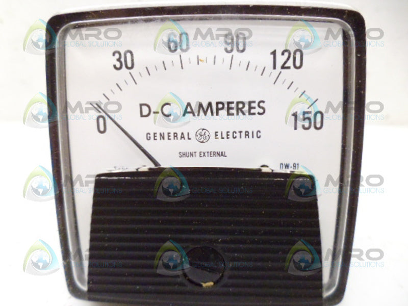 GENERAL ELECTRIC 50-152-121GBPZ METER 150DCA NSMP