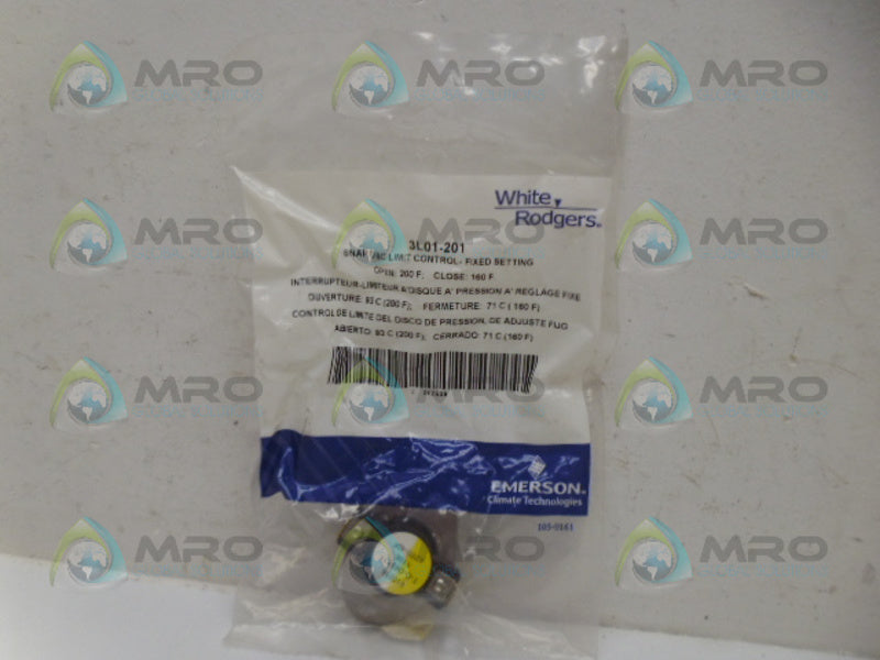 WHITE-RODGERS 3L01-201 LIMIT CONTROL NSMP