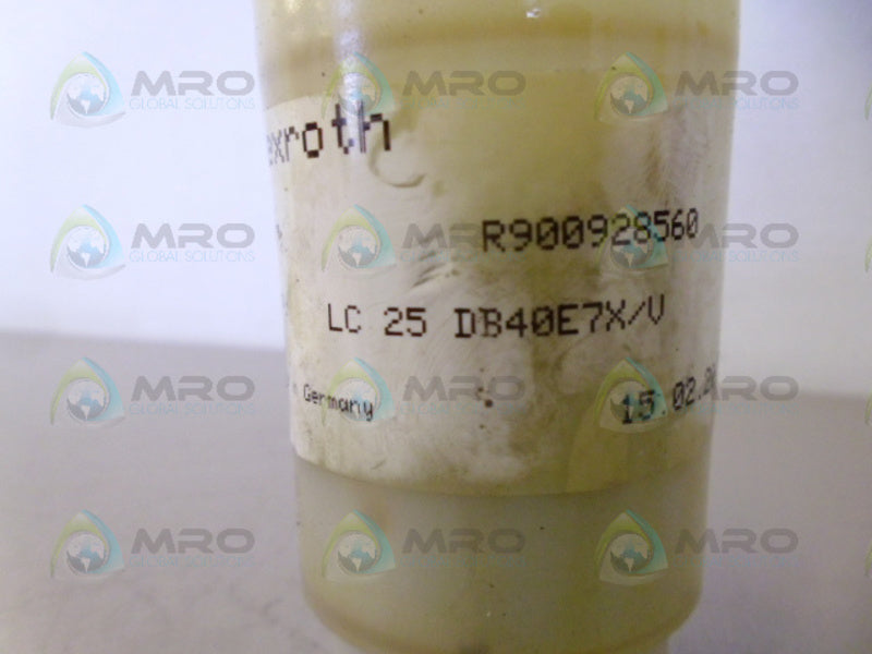 REXROTH R900928560 CARTRIDGE VALVE NSMP