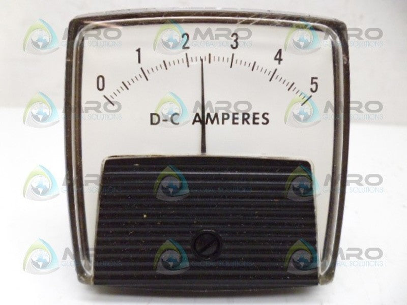 GENERAL ELECTRIC 50-250200LSLS1 METER 5DCA UNMP
