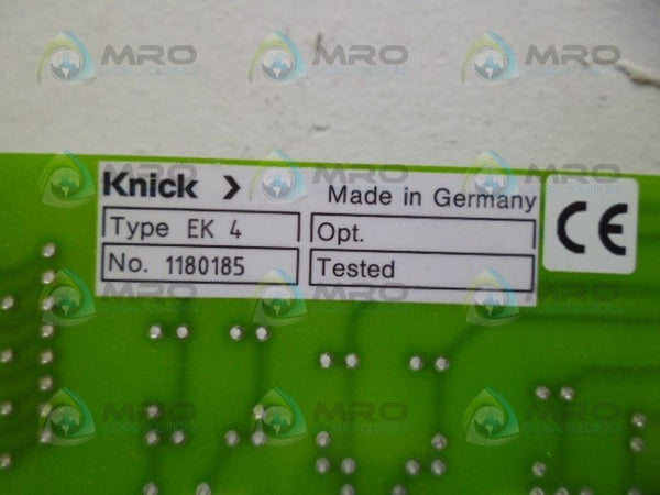 KNICK EK-4 PC BOARD NSNP