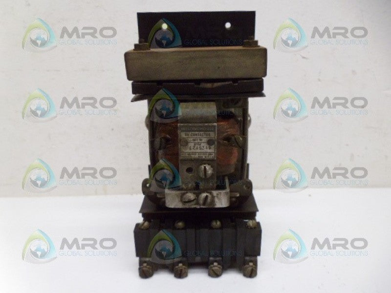 WESTINGHOUSE 1249349 CONTACTOR UNMP
