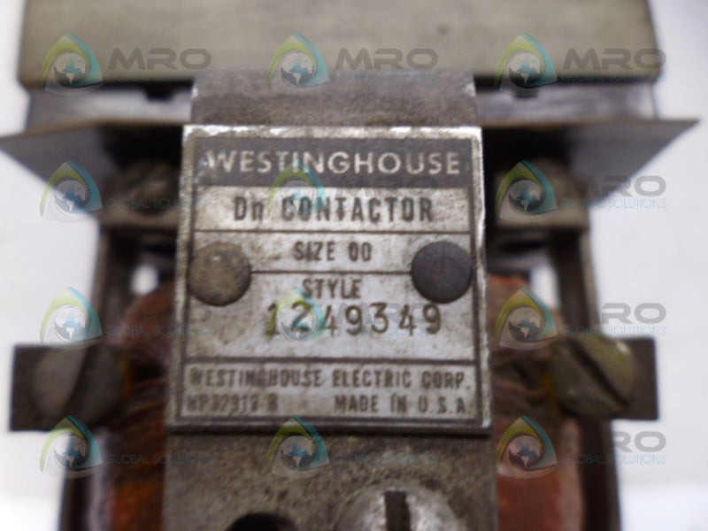 WESTINGHOUSE 1249349 CONTACTOR UNMP