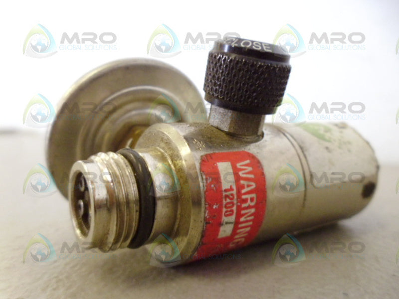 GASCO FLOW 1.0 SLPM REGULATOR FIXED FLOW REGULATOR UNMP