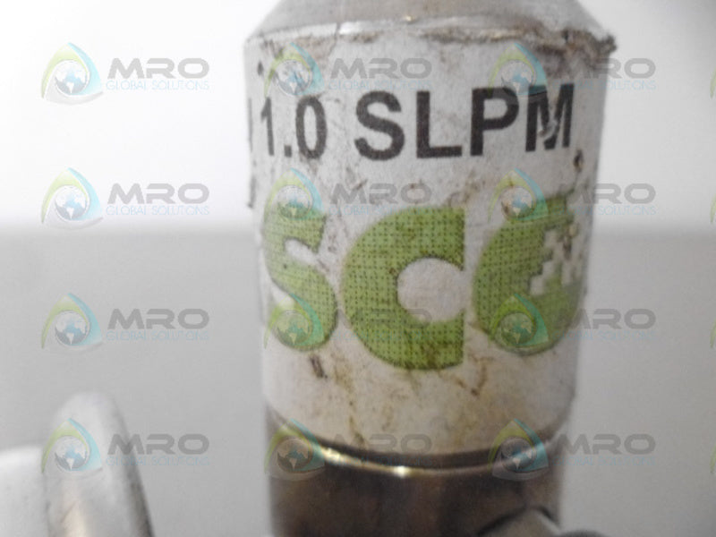 GASCO FLOW 1.0 SLPM REGULATOR FIXED FLOW REGULATOR UNMP