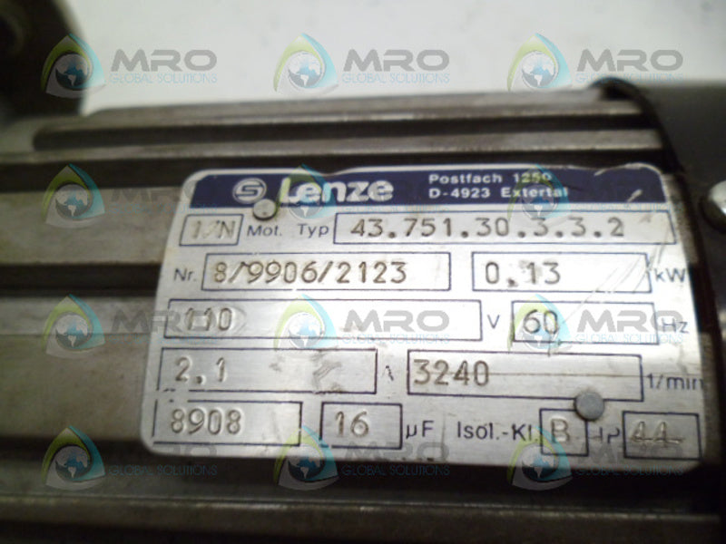 LENZE 43.751.30.3.3.2 UNMP