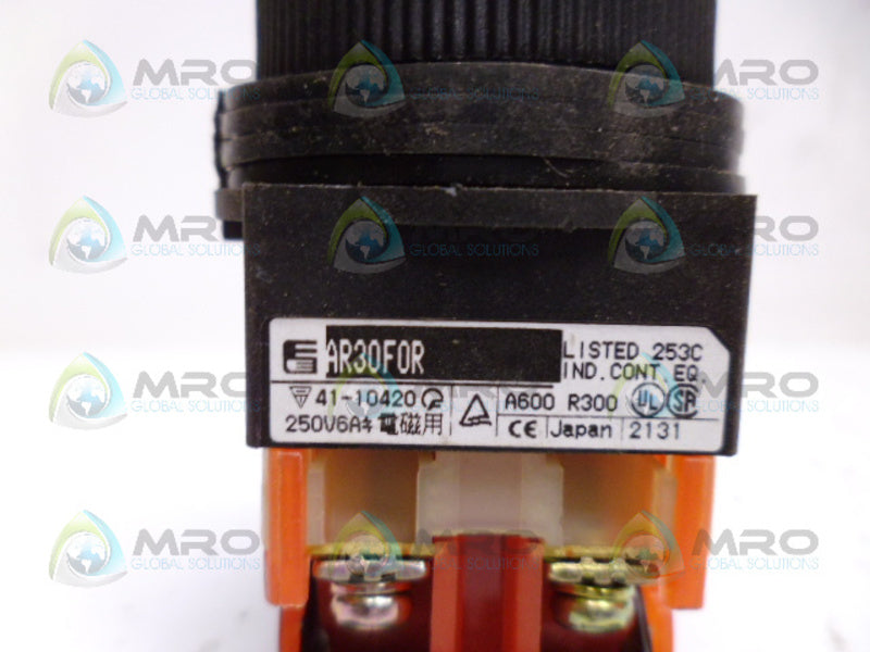 FUJI AR30F0R BLUE PUSHBUTTON UNMP