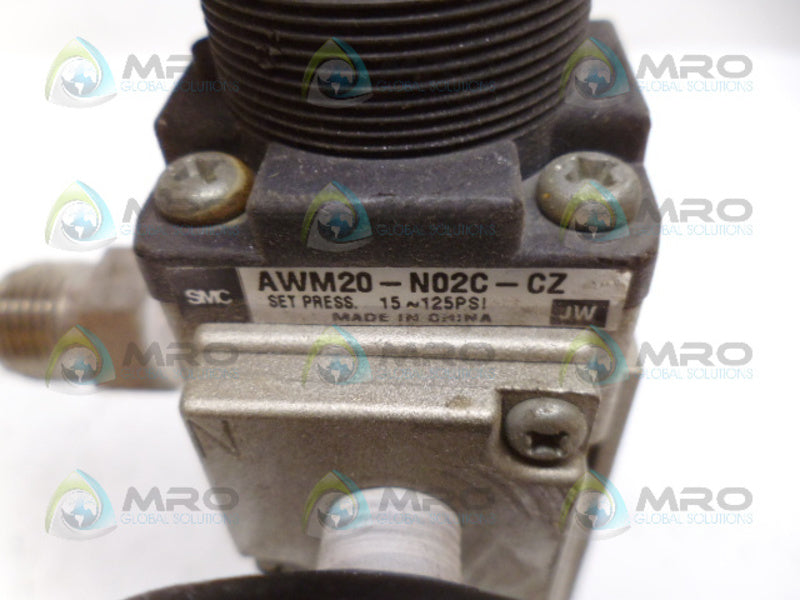 SMC AWM20-N02C-CZ LUBRICATOR REGULATOR UNMP