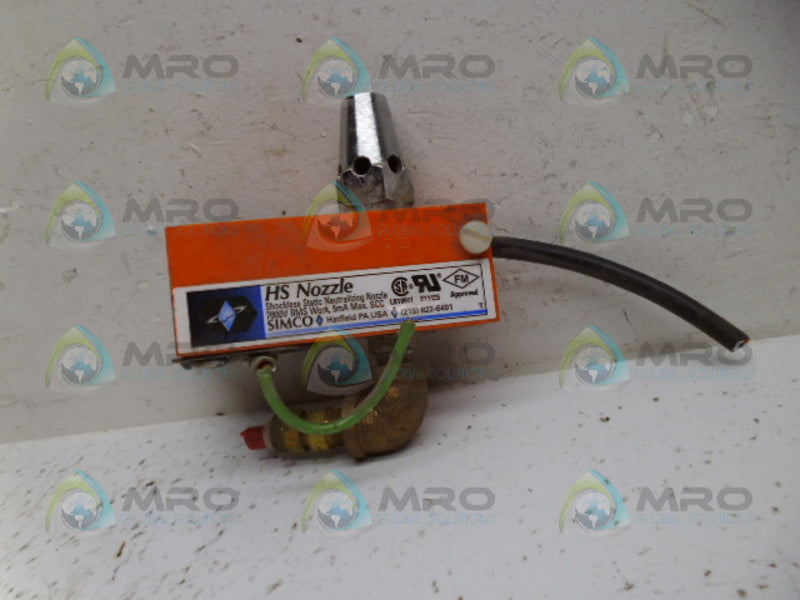 SIMCO 7000V LR18911 E11455 NEUTRALIZING NOZZLE UNMP