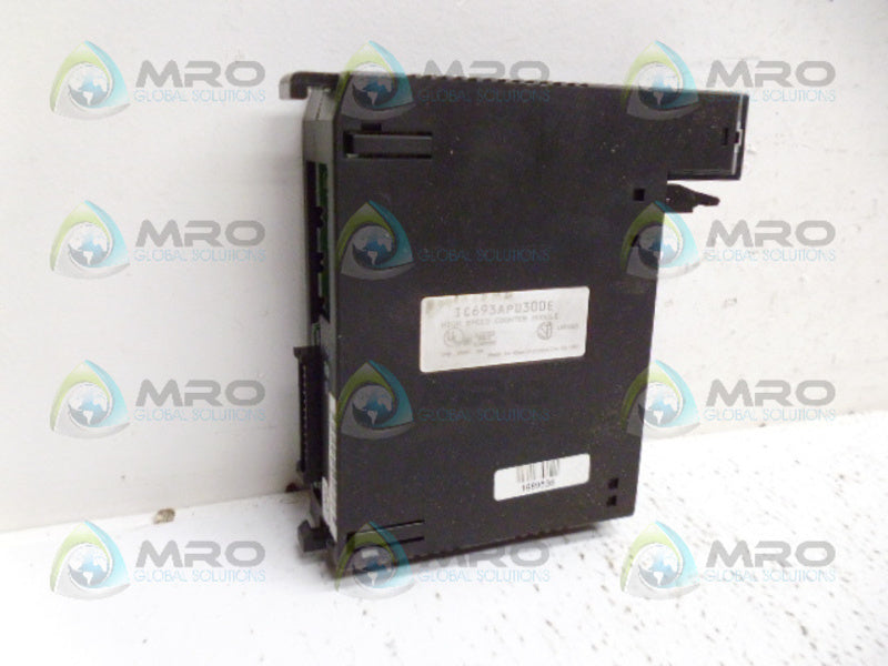 GE FANUC IC693APU300E COUNTER MODULE (MISSING TERMINAL) UNMP