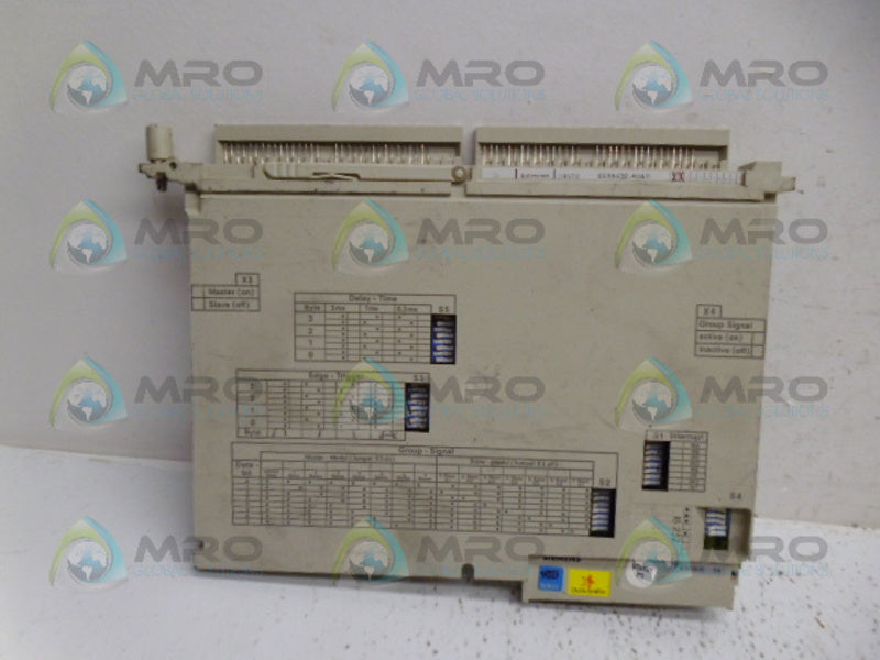 SIEMENS 6ES5432-4UA11 INPUT MODULE UNMP