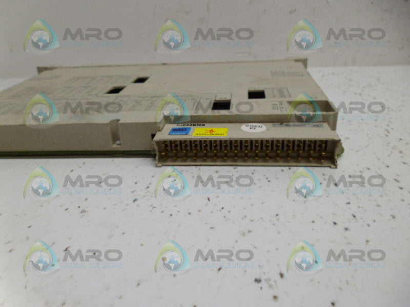 SIEMENS 6ES5432-4UA11 INPUT MODULE UNMP