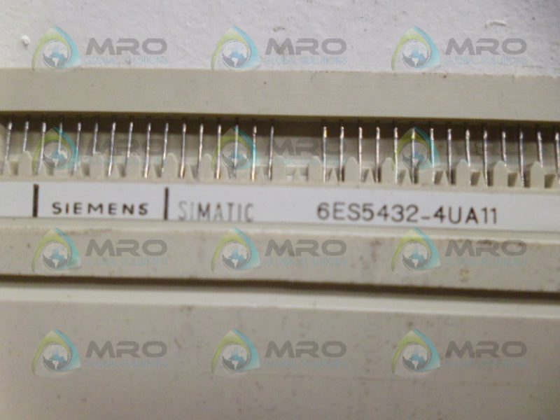 SIEMENS 6ES5432-4UA11 INPUT MODULE UNMP