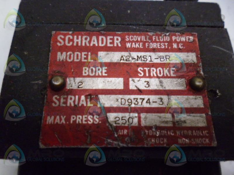 SCHRADER A2-MS1-BR CYLINDER UNMP
