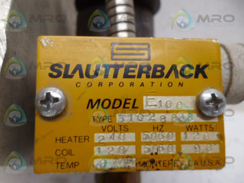 SLAUTERBACK E100 APPLICATOR 31028808 APPLICATOR UNMP