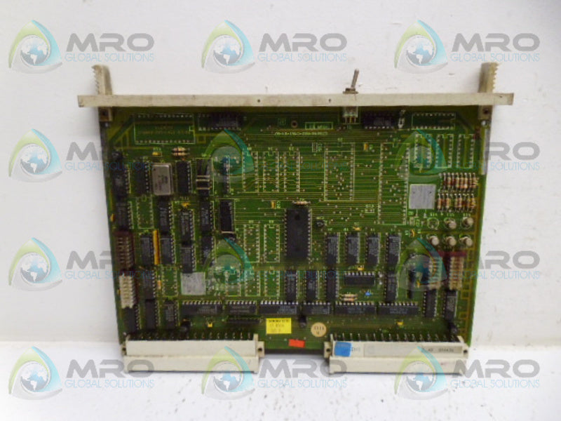 SIEMENS 6ES5923-3UA11 CPU MODULE UNMP