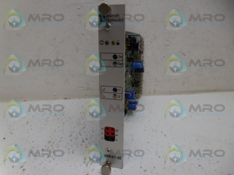 REXROTH VT-VRPA1-50-10A/V0/0 PC BOARD UNMP