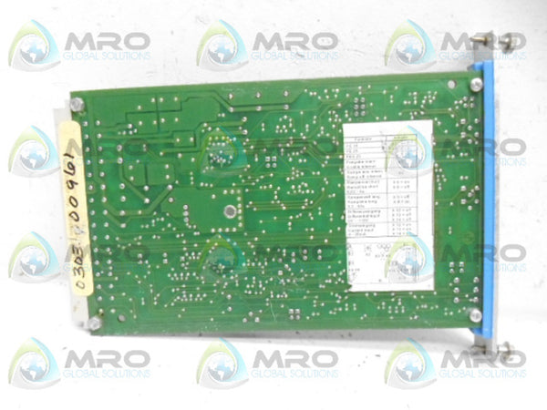REXROTH VT-VRPA1-50-10A/V0/0 PC BOARD UNMP