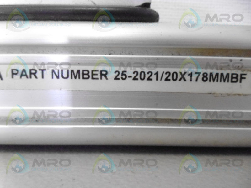 HOERBIGER 25-2021-20X178MMBF RODLESS CYLINDER UNMP