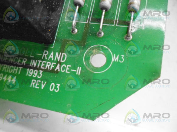 INGRESOLL-RAND 39839444 CIRCUIT BOARD UNMP
