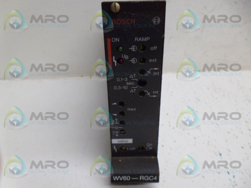 BOSCH WV60-RGC4 B830303469 AMPLIFIER UNMP