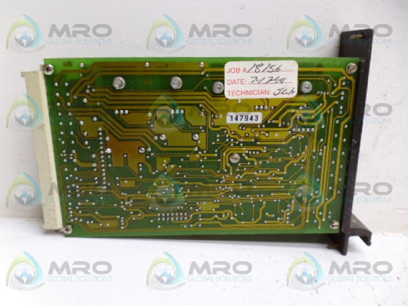 BOSCH WV60-RGC4 B830303469 AMPLIFIER UNMP