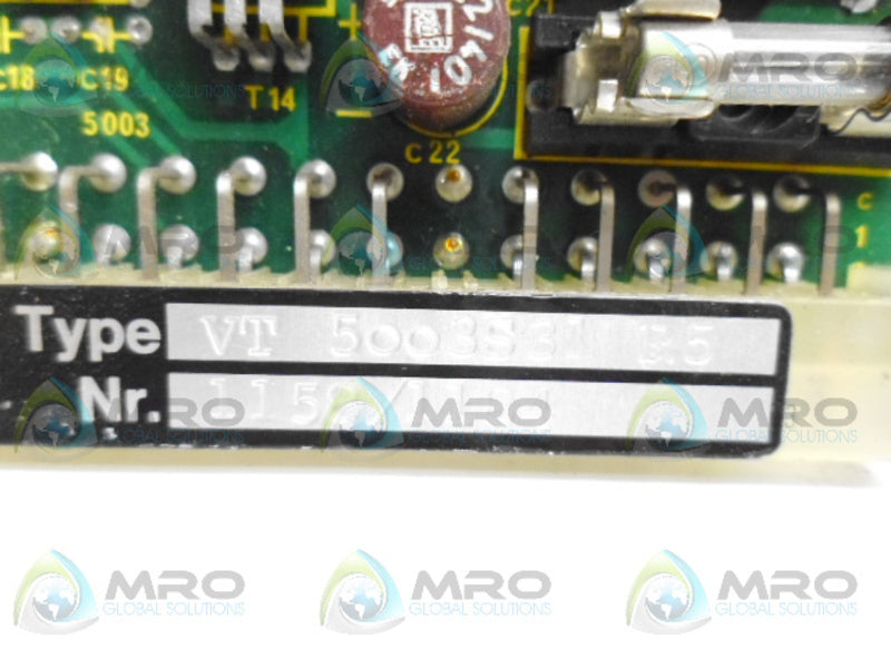 REXROTH VT5003S31R5 AMPLIFIER UNMP